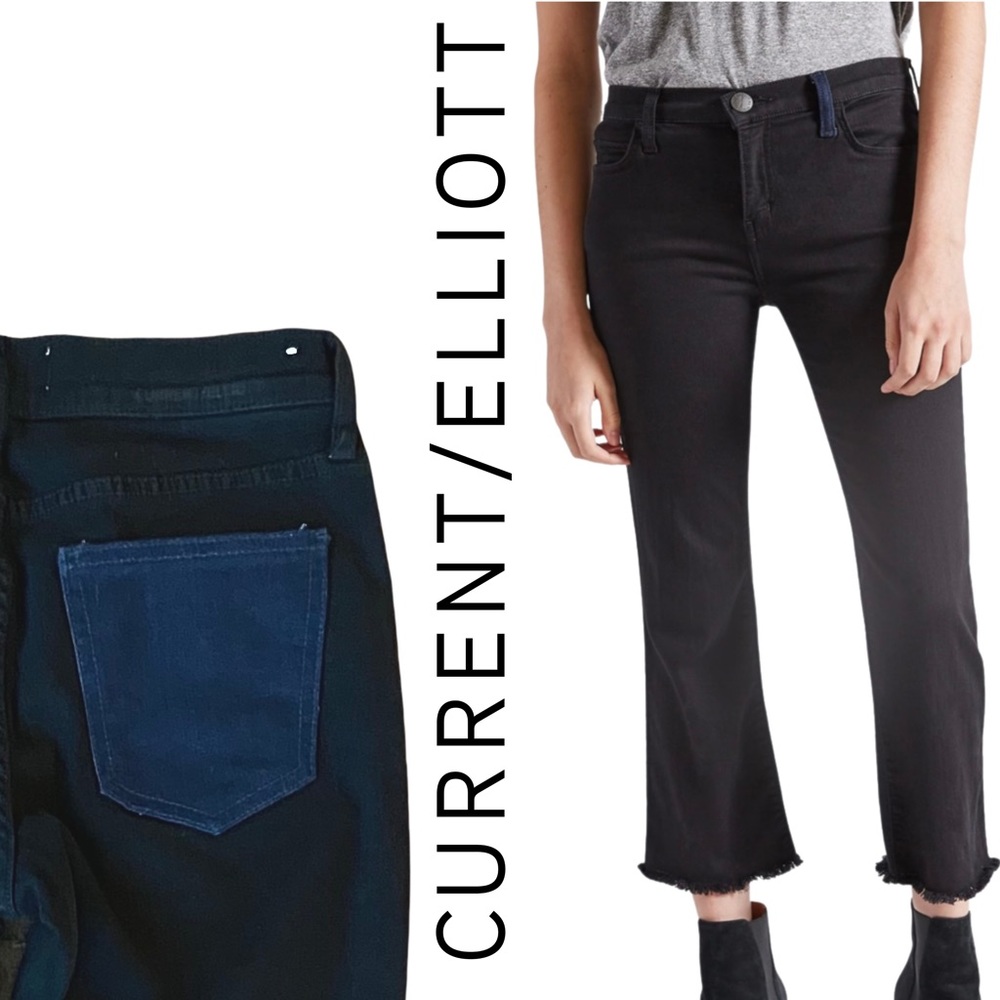 Current/Elliott Women's Black Jeans